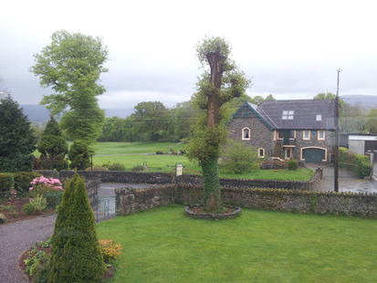 Blick aus dem Fenster des B&B